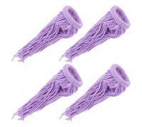 FONDOTIN 4pcs Simulated Seaweed Egg Collector Spawning Mop for Fish Fish Breeding Spawning Mop Floating for Egg Laying Decorative Fry Protection in Aquarium Decor
