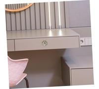 FONDOTIN 4pcs Small Round Ceramic Cabinet Knobs Modern Decorative Dresser Drawer Pulls for Cupboard Wardrobe Furniture Handles Easy to Install White Jade Color