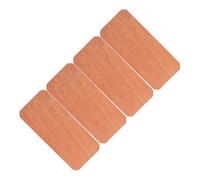 FONDOTIN 4pcs Spanish Cedar Humidor Sheets Cigar Cedar Strips for Humidor Storage Dividers Fit Cigar Accessories Kit for Home Office Bar Use