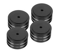 FONDOTIN 4pcs Speaker Isolation Pads Vibration Speaker Stands for Amplifier Subwoofer Turntable Base Mat Noise Reduction
