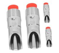 FONDOTIN 4pcs Stainless Steel Pig Nipple Drinker Automatic Waterer with Filter and Tank Connectors for Piglets Water Flow Control for Sustainable Farming Easy to Clean Feeding System