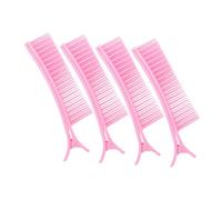FONDOTIN 4pcs Sturdy Hair Sectioning Clips for Salon and Makeup Use Durable Non Hair Accessories with Secure Grip for Hairstyling and Hairdressing Professional Styling Tools for Women