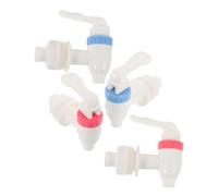 FONDOTIN 4pcs Water Cooler Spigots Replacement Press Type Plastic Dispenser Valves Leak Durable Water Purifier Adapter Repair Parts