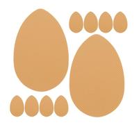 FONDOTIN 5 Pairs Silicone High Heel Sole Pads Anti-Slip Shoe Grip Stickers Noise Reducing Outsole Protectors for Men Dress Shoes and Women Heels Beige