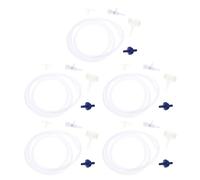 FONDOTIN 5 Set DIY Artemia Eggs Hatchery Kit for Aquarium Shrimp Breeding Manual Brine Shrimp Incubator Set with Materials Easy Maintenance Quiet Operation for Nano Fish Tanks