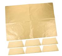 FONDOTIN 50 Sheets Gold Solid Color Bouquet Liner Tissue Paper Ultra-thin Wrapping Packaging Paper for Flower Protection Craft Projects Box and Bag Lining