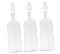 FONDOTIN 50pcs Clear Plastic Dropper Bottles with Leak-resistant Funnel Head Caps for Essential Oils Cosmetics and DIY Crafts Translucent Tpe Material Easy to Clean and Refillable