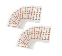 FONDOTIN 50Pcs Elastic Self-Adhesive Nose Patches for Nasal Wing Shaping and Contouring, Breathable Small Dumbbell-Shaped Nose Strips for Comfortable Daily Use