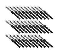 FONDOTIN 50pcs Fountain Pen Ink Plunger Converters 3.4mm Refillable Ink Filling Tools for Classic Pens Suitable for Home, Office, and School Writing Projects