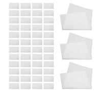 FONDOTIN 50pcs Half-Dried Xuan Paper with 28 White Rice Grid, Chinese Calligraphy and Painting Sheets for Student Brush Writing and Japanese Kanji Practice