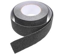 FONDOTIN 5Cm X 10M Black Adhesive Road and Railway Tape for Cars and Model Trains, DIY Craft Tape for Race Track Layouts and Scenic Railway Model Building