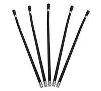 FONDOTIN 5pcs Fire Extinguisher Hose Tubes High Temperature Resistant Flexible Water and Powder Spray Pipes for Vehicle Truck Safety Emergency Fire Suppression