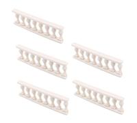 FONDOTIN 5pcs Miniature Garden Fence Fit Micro Landscape Accessories for Dollhouse Model Village Scenes Effortless Installation Creative Compatibility for DIY Decor