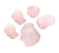 FONDOTIN 5pcs Natural Irregular Crystal Stone Decorative Gemstones for Home Garden Unique Desktop Ornament for Plant Display Aromatherapy Craftsmanship