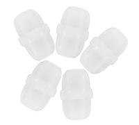 FONDOTIN 5pcs Ptfe Magnetic Stirrer Bars Cylindrical Stir Bars for Electric Hot Plate Magnetic Stirrer Kit Lab Liquid Mixing