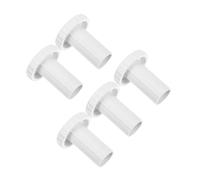 FONDOTIN 5pcs Replacement Cooler Drain Plug Plastic Freezer Plugs Leakproof Drain Caps White