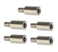 FONDOTIN 5pcs Scrapbook Extension Posts DIY Binding Screws Refillable Album Tool Accessories for Post-bound Photo Albums Compatible with Pioneer