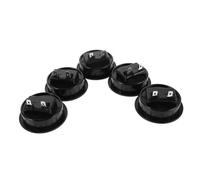 FONDOTIN 5pcs Speaker Cable Clip Binding Post Connectors Speaker Wire Terminal Caps Quick Connect for Sound System Rear Panel Automotive Audio