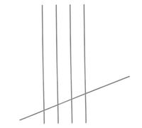 FONDOTIN 5pcs Tungsten Wire Kiln Firing Wire Jewelry Making Tools Grey