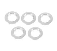 FONDOTIN 5pcs Wooden Bird Nest Ring Bite Ring Nest Hole for Robin Finch Nesting Box