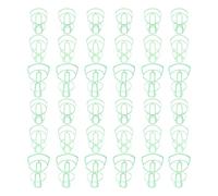 FONDOTIN 60pcs Plastic Saline Bottle Net Infusion Holder Cage for 100ml 250ml 500ml Bottles Reusable Iv Storage Cover for Hospital and Clinic Infusion Use