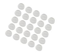 FONDOTIN 64pcs Silicone Cabinet Bumper Pads 12x4mm Round Cylinder Door Stoppers for Kitchen Cupboards Sound Dampening and Shock Absorption Protection