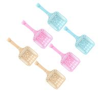 FONDOTIN 6pcs Cat Litter Auto Perforated Popcorn Scooper Pet Litter Scoop Cat Bag Refills Nip Cat Litter Disposal Bin Cat Mug Picker Cat Litter Disposal Bucket Airtight Ever Plastic