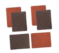 FONDOTIN 6pcs Handmade Red Clay Turtle Tank Bricks Ceramic Blocks for Land and Aquatic Turtles Natural Habitat Decor for Aquarium and Terrarium Landscaping