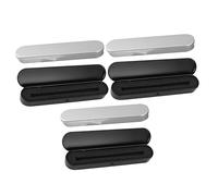 FONDOTIN 6pcs Metal Pencil Case for Fountain Pen Portable Pen Box Pastel Colors Organize Writing Supplies