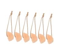 FONDOTIN 6pcs Natural Salt Blocks for Livestock Essential Mineral Source Cattle Deer More Supports Health Growth Immune Function