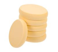 FONDOTIN 6pcs Oval Makeup Powder Puff for Loose Powder Foundation Sponges for Full Face Application Skin Friendly Smooth Blending Makeup Tools
