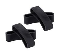 FONDOTIN 6pcs Rubber Watch Strap Retainer Rings Compatible with Suunto Core Soft Fastener Loops for Secure Wristband Fit Easy Installation Accessory for Watch Bands