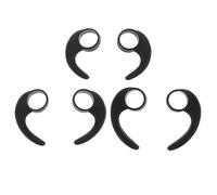 FONDOTIN 6Pcs Sports Headphone Ear Hook Creative Silicone Lost Earphone Clips for Family Friends Fit for Earbuds Stylish Functional