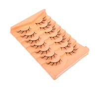 FONDOTIN 7pairs Fox Eye Wispy Lashes False Eyelashes Stage Performance Makeup Eyelashes Fox Style Lashes Natural Look