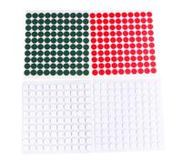 FONDOTIN 8 Sheets Strong Double-sided Adhesive Tape Stickers Round Foam EVA for Home Office DIY Crafts Lightweight Environmental Protection Easy Peel Off No Residue Multi-surface Bonding