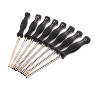 FONDOTIN 8pcs Adjustment Screwdriver Combination Precision Adjustable Multi Carburetor Key Adjusting Fuel Handle Carb Adjustment Screwdriver Steel Black