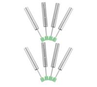 FONDOTIN 8pcs Green Hydraulic Trash Can Dampers Universal Soft Close Lid Replacement Mechanism for Kitchen Garbage Bins with Noise Reduction and Controlled Slow Closing