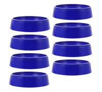 FONDOTIN 8pcs Plastic Bird Nesting Bowls for Pigeons Comfortable Breeding Bed Tray Holder for Racing Pigeons and Small Birds Supports Natural Egg Laying and Hatching