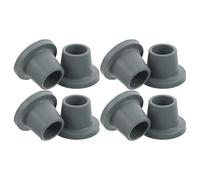 FONDOTIN 8pcs Rubber Replacement Feet Pads for Shower Chair Bath Seat Non-Skid Soft Rubber Tips with Shock Absorption Fit for Commode Transfer Benches Elderly Safety and Stability