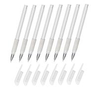 FONDOTIN 8pcs Single Head Marking Pen for Skin Tattoo Eyebrow Lip Line Locating Professional Point Marking Tool with Fade-resistant Ink for Aesthetic Cosmetic Procedures