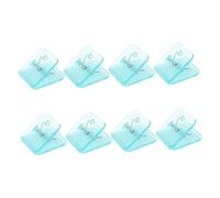 FONDOTIN 8pcs Transparent Dog Pee Pad Holder Clips Training Pad Holders for Dogs Wall-mounted Design Non- Base for Indoor Pet Training Invisible Support for Clean Spaces