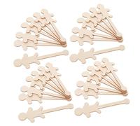 FONDOTIN 90pcs Wooden People Cutouts Boy Girl Unfinished Wood Slices for DIY Painting Holiday Decor Creative Craft Blanks for Adults Family Art Projects