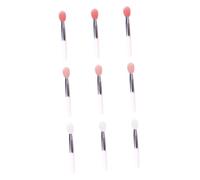 FONDOTIN 9Pcs Silicone Lip Brush for Women Makeup Tool Professional Lipstick Applicator with Semi-transparent and Nude Heads Portable and Lightweight for Salon and Home Use