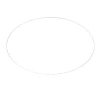 FONDOTIN Acrylic Circle Sheets Sturdy Round Disc Blanks for Crafting and Table Protection 20Cm Acrylic Sheet