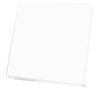 FONDOTIN Acrylic Desktop Easel 27x27x6cm 5mm Thick Slant Board for Sketching Painting and Writing, Tabletop Drawing Stand with Neck Support for Artists and Students