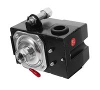 FONDOTIN Adjustable Air Compressor Pressure Switch Psi Heavy Duty Air Pressure Control Valve with Horizontal Handle for Industrial Spray Painting and Tire Inflation