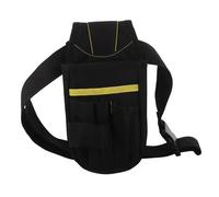 FONDOTIN Adjustable Electrician Tool Pouch with Multiple Pockets and Belt for Car Maintenance and Repair Lightweight Oxford Fabric Work Waist Bag for Technicians and Tradesmen