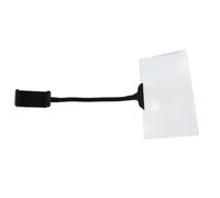 FONDOTIN Adjustable Gooseneck Magnifier with Clamp for Seniors, Portable HD Reading Magnifying Glass for Computer Screen and Crafting, Flexible Clip-On Visual Aid for Close Work