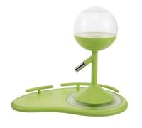 FONDOTIN Adjustable Mini Pet Water Bottle with Weighted Base for Hamsters Mice Rabbits Leakproof Small Animal Water Dispenser Stand Height Refillable Feeder for Small Pets