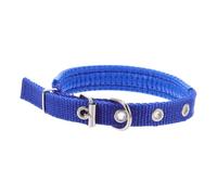 FONDOTIN Adjustable Soft Polyester Pet Collar Buckle Comfortable Wear-resistant Neck Decor for Pets Dual-purpose Design for Leash and Collar Use